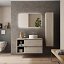 Mueble de baño sobre encimera Bequia Plus 2 cajones 2 huecos natural de Salgar